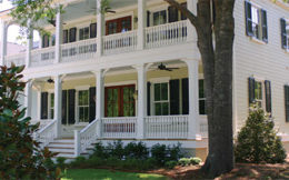 a home on a wooded lot in Daniel's Orchard in Summerville, South Carolina