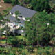 an aerial photograph of a home in Paradise Island in Mount Pleasant, South Carolina